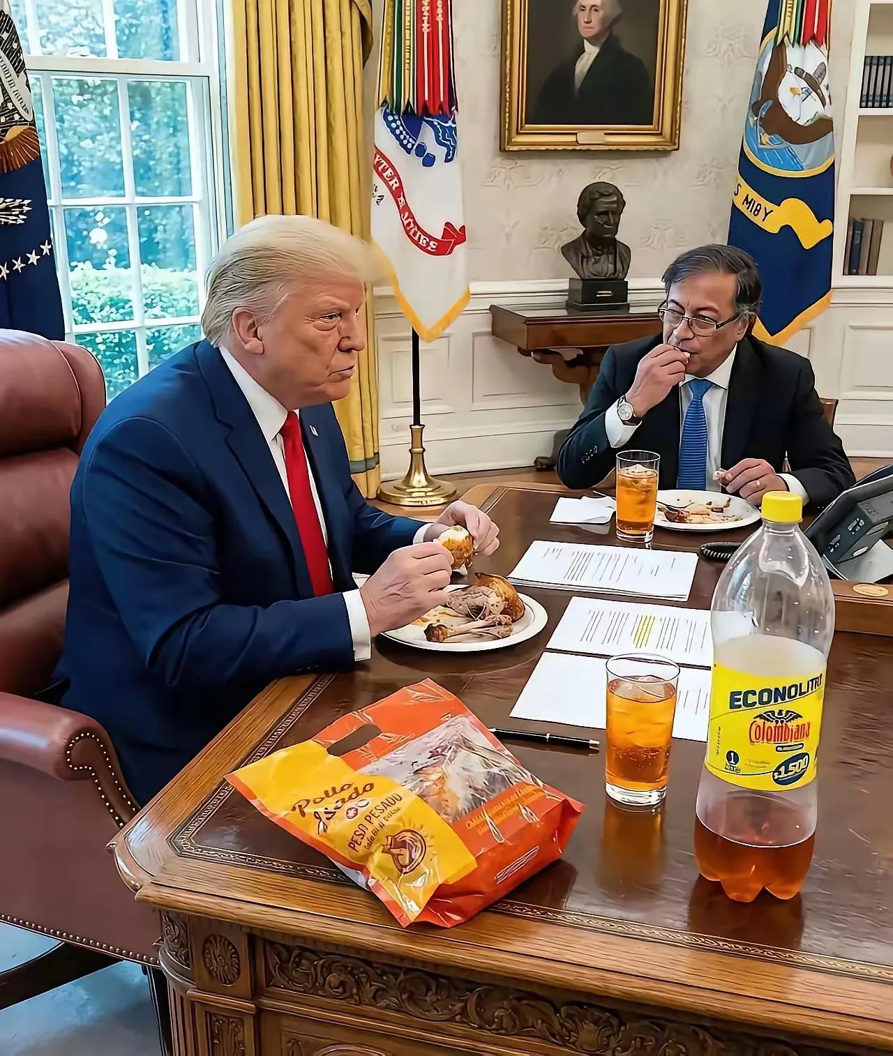 一大早就吃可乐炸鸡🍗(ꈍںꈍ)不是说是垃圾食品吗🤔