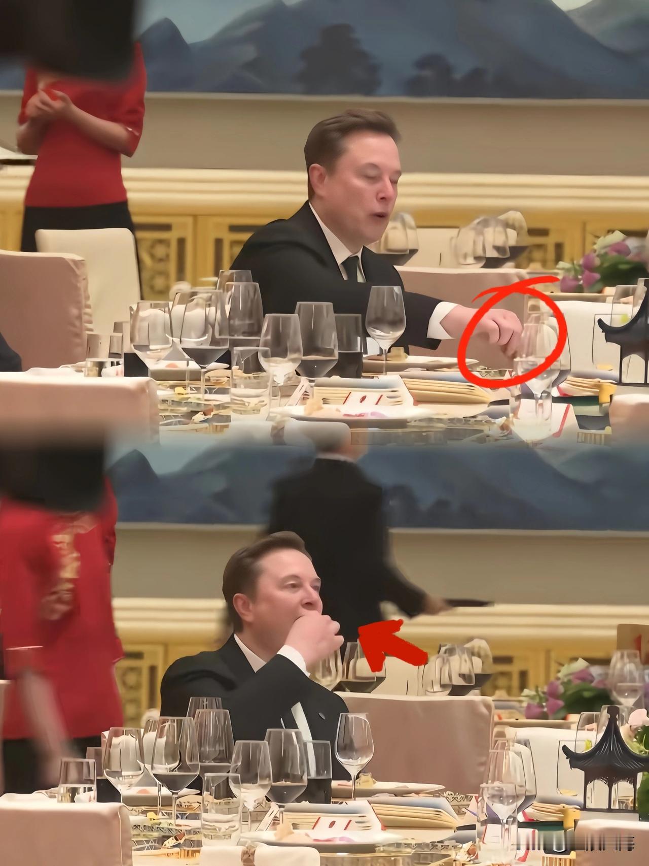 马斯克晚宴偷吃凉菜爆红！终于懂他为啥能成世界首富，骨子里藏着难得的童心🔥