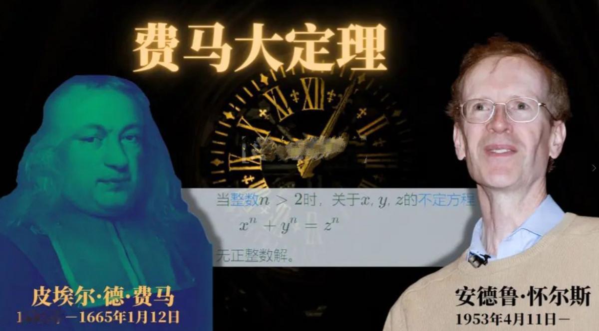 百年数学谜题：费马猜想的破解传奇在数学发展史上，费马猜想是最具传奇色彩的难题之