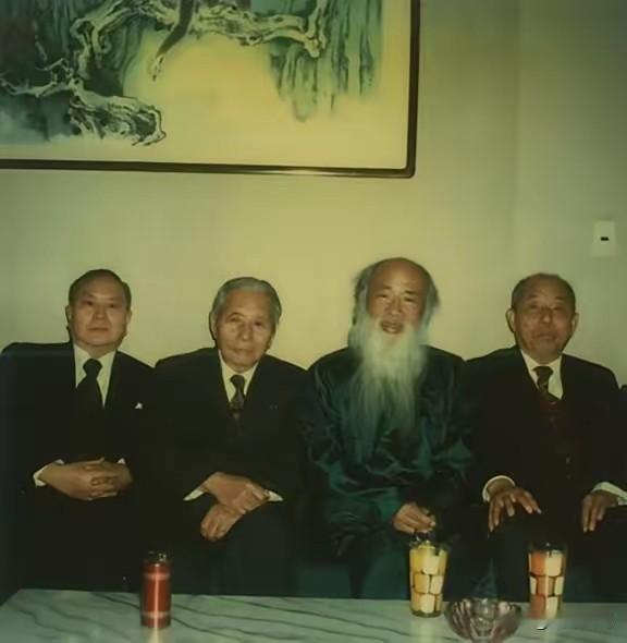 照片中的四人组成了有名的“三张一王转转会”，可是为什么会如此称呼呢？看看他们的名