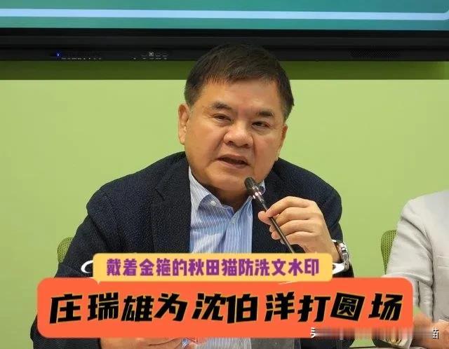 英系怕被沈伯洋拖累？没有人愿意为沈伯洋站台，庄瑞雄忙灭火：别小题大做，英系帮忙
