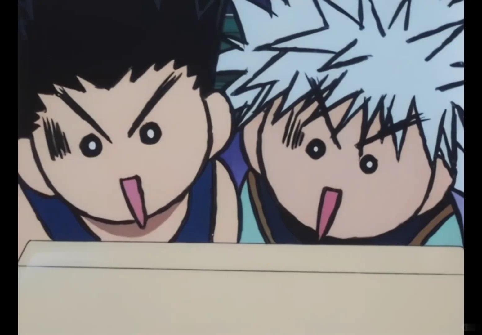 旧版《全职猎人》qq人画风真的很萌！