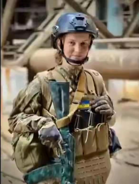 乌克兰为何要坚持打下去？她的这一个理由就足够了。附图是一