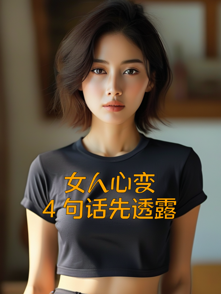 女人心变，4句话先透露