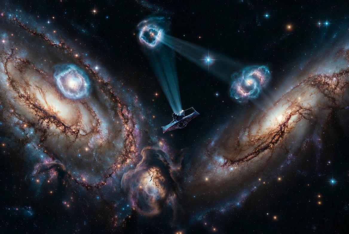 宇宙的真正巨人：科学家们终于绘制出巨型星系IC1101的地图——它比银河系