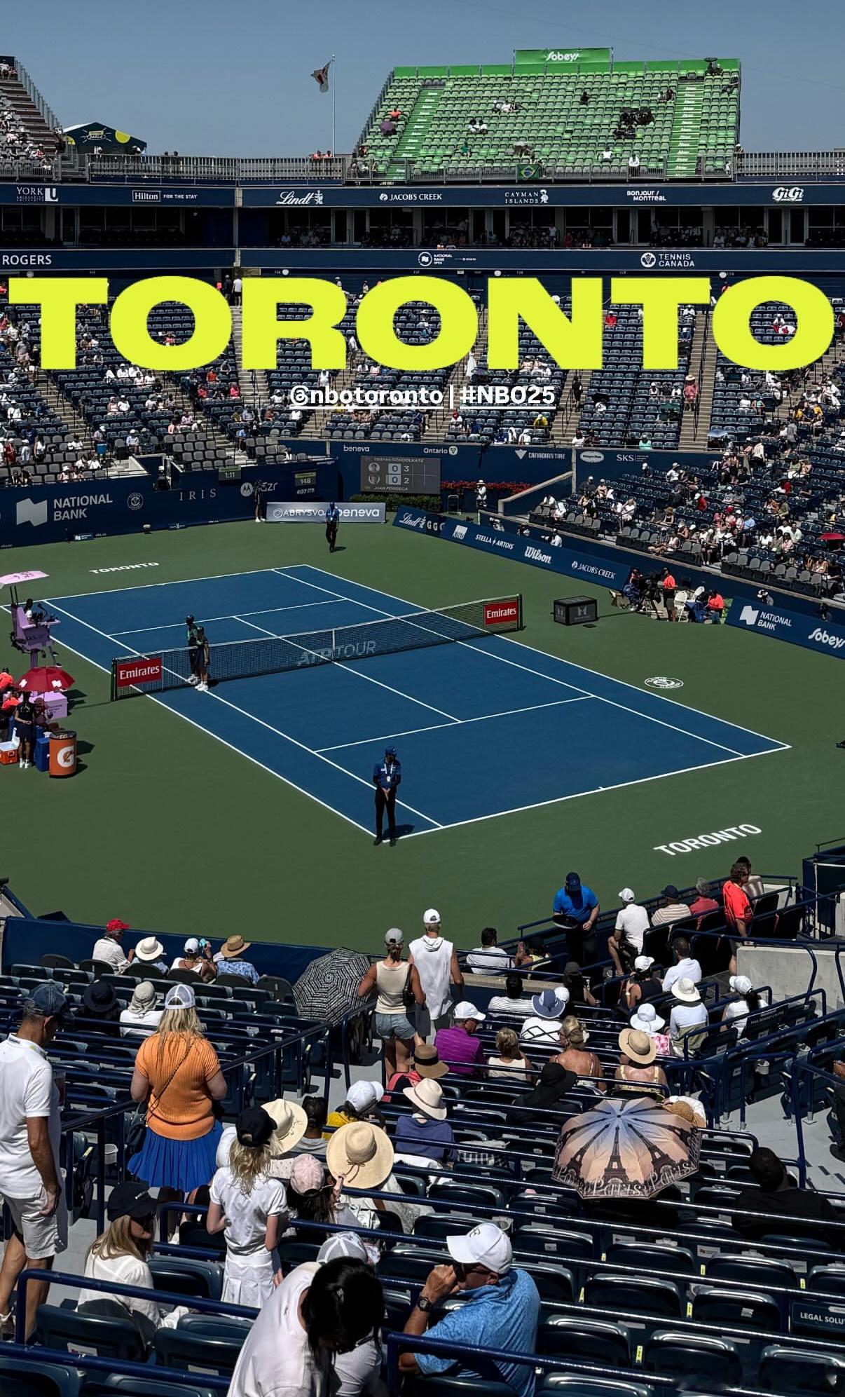 ATP1000加拿大大师赛在多伦多继续首轮争夺，第二日完全赛果如下👇斯库尔凯