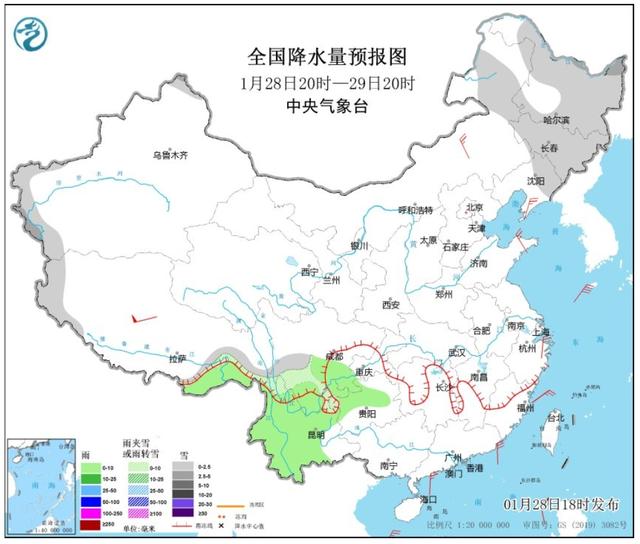 强冷空气将袭来, 初三发生大转折, 北方4省暴雪, 南方湿冷明显