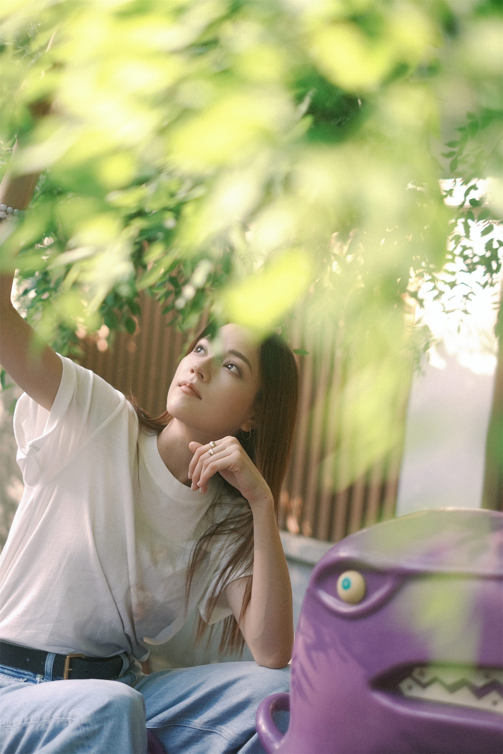 娜然：小清新私服穿搭[点赞]🙌​​​