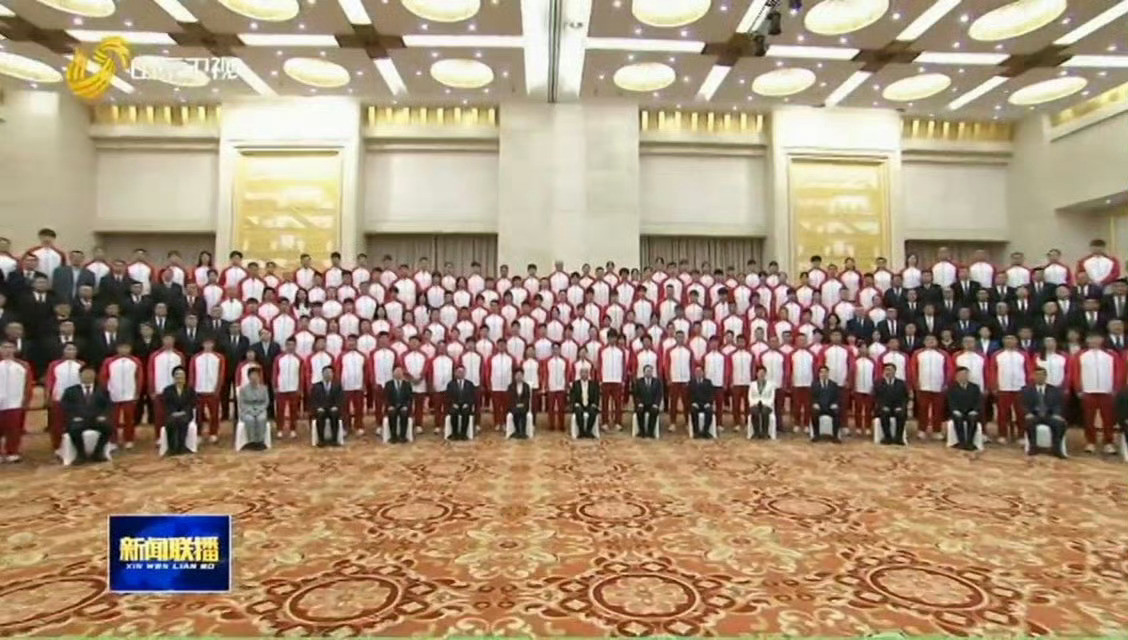 第十五届山东省全运会总结表彰大会✨2025年12月2日山东济南陈梦、练俊杰、王