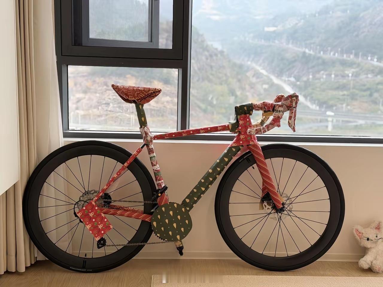 自行车被女朋友手工改造了，身价200起码涨到了20000。