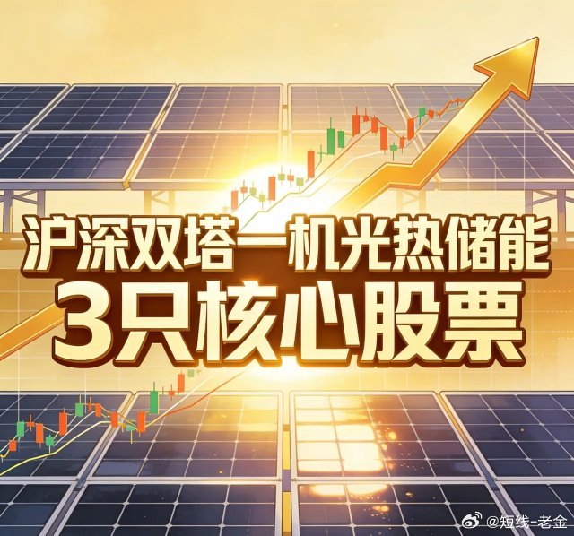 沪深双塔一机光热储能3只核心标的1. 三峡能源(600905)股价：4.44元