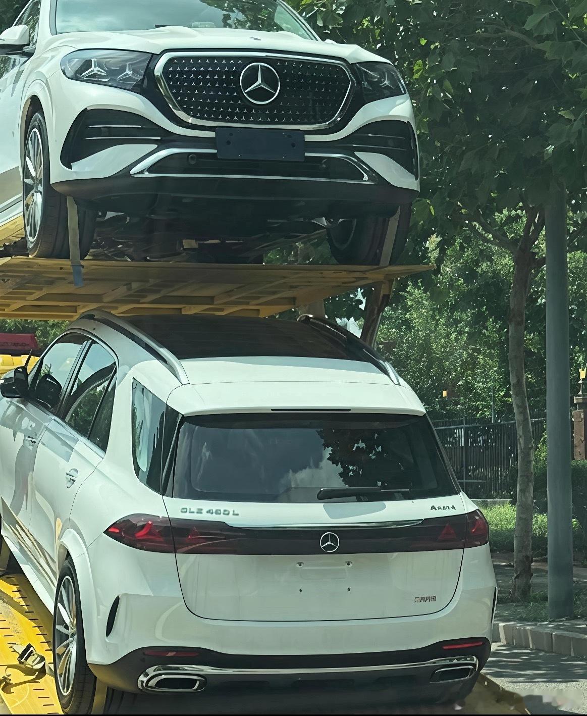 GLE L长轴无伪装照 都有点恍惚了，这车发布了没？ 前摇好长...