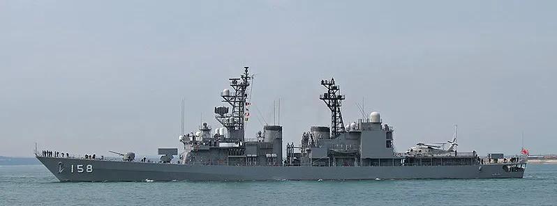 日本阿武隈级护卫舰阿武隈级是日本海上自卫队现役的通用护卫舰，也是全球最后一型现