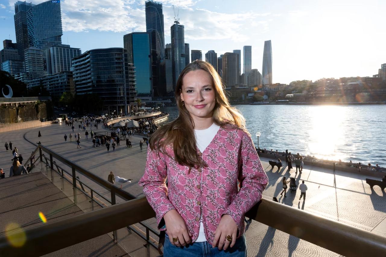 前阵子，挪威英格丽德-亚历珊德拉公主在悉尼大学接受了挪威媒体的硬照拍摄和采访