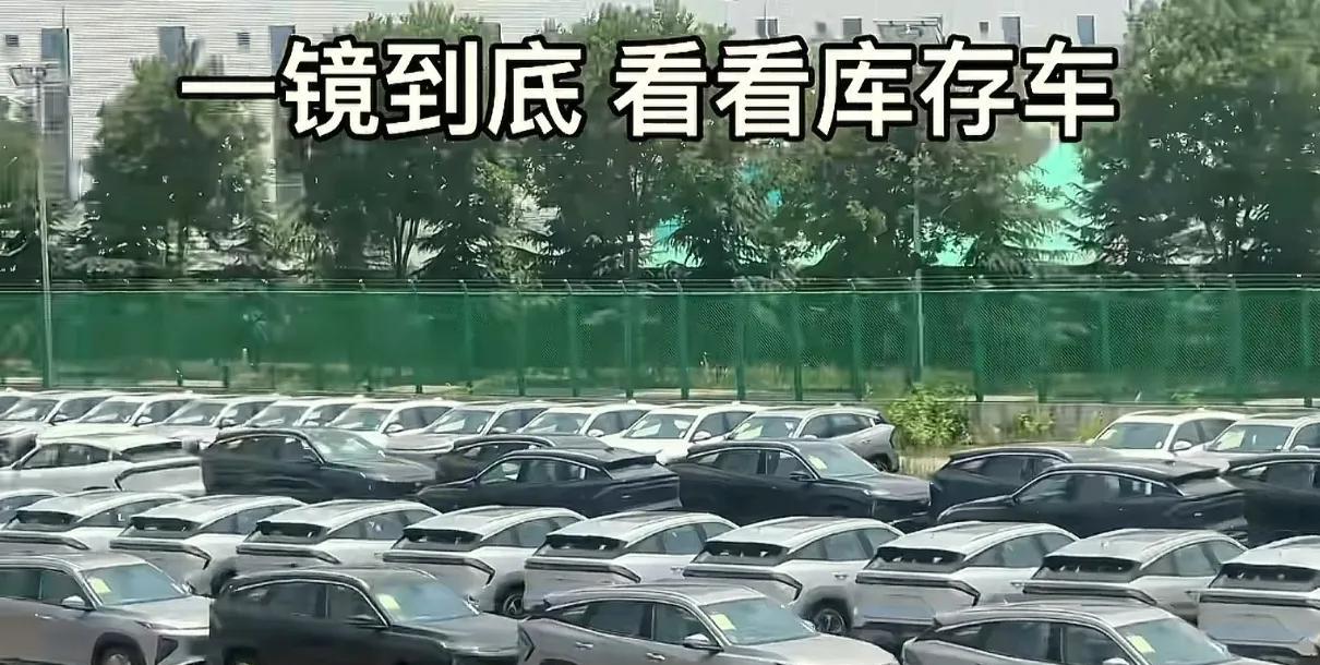 这还只是某地的一个停车场，想想全国到底有多少这样的停车场？现在人民生活也富起来