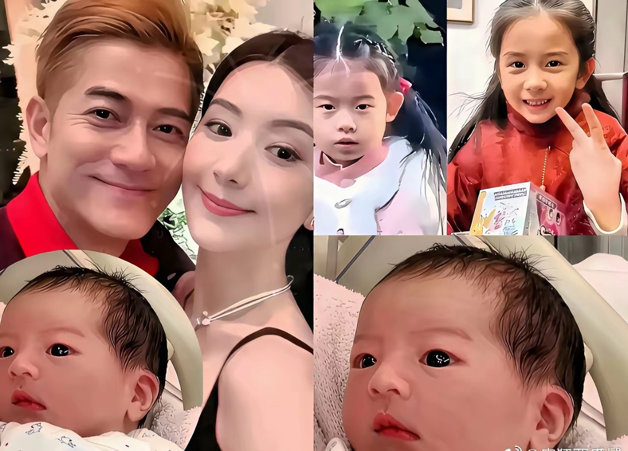 方媛虽然名气不如熊黛林，但还是比熊黛林漂亮的，下一代的颜值就更直观了