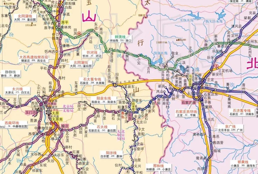 "石太客专二线350高铁预计明年动工、2031年通车"——这条最近在阳泉朋友圈刷