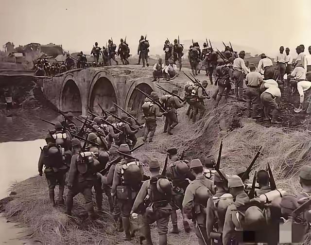 著名抗日将领李宗仁曾评价说：日军训练之精和战斗力之强，可说举世罕有其匹。用兵行阵