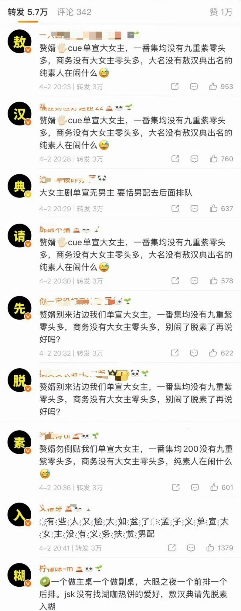 敖瑞鹏去年在爱奇艺一部争议破万男主，一部9000+男主，一年过去了也没留住什么红