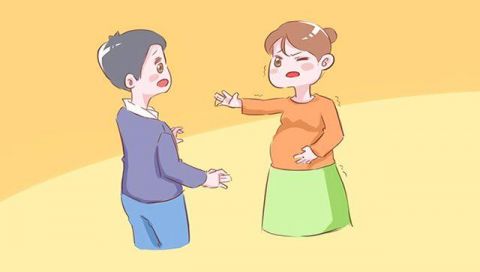 准爸爸惹孕妈生气, 7个月胎宝宝做出奇妙反应, 孕妈感觉超暖心