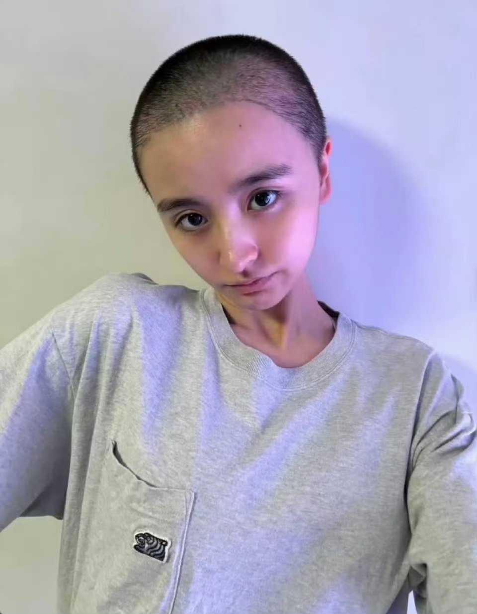 金子涵说的是谁26岁女星宣布退圈后剃光头发26岁女星金子涵宣布退圈后剃光头发，晒