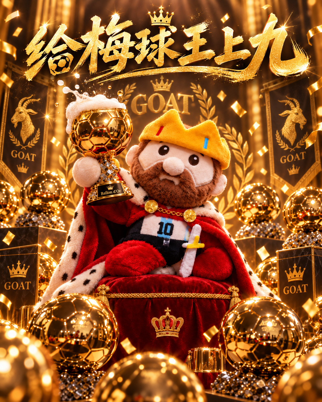 #梅西##金球奖最新投票标准#来了🏆中国区金球奖评审、《体坛周报》记者透露，他今年收到《法国足球》