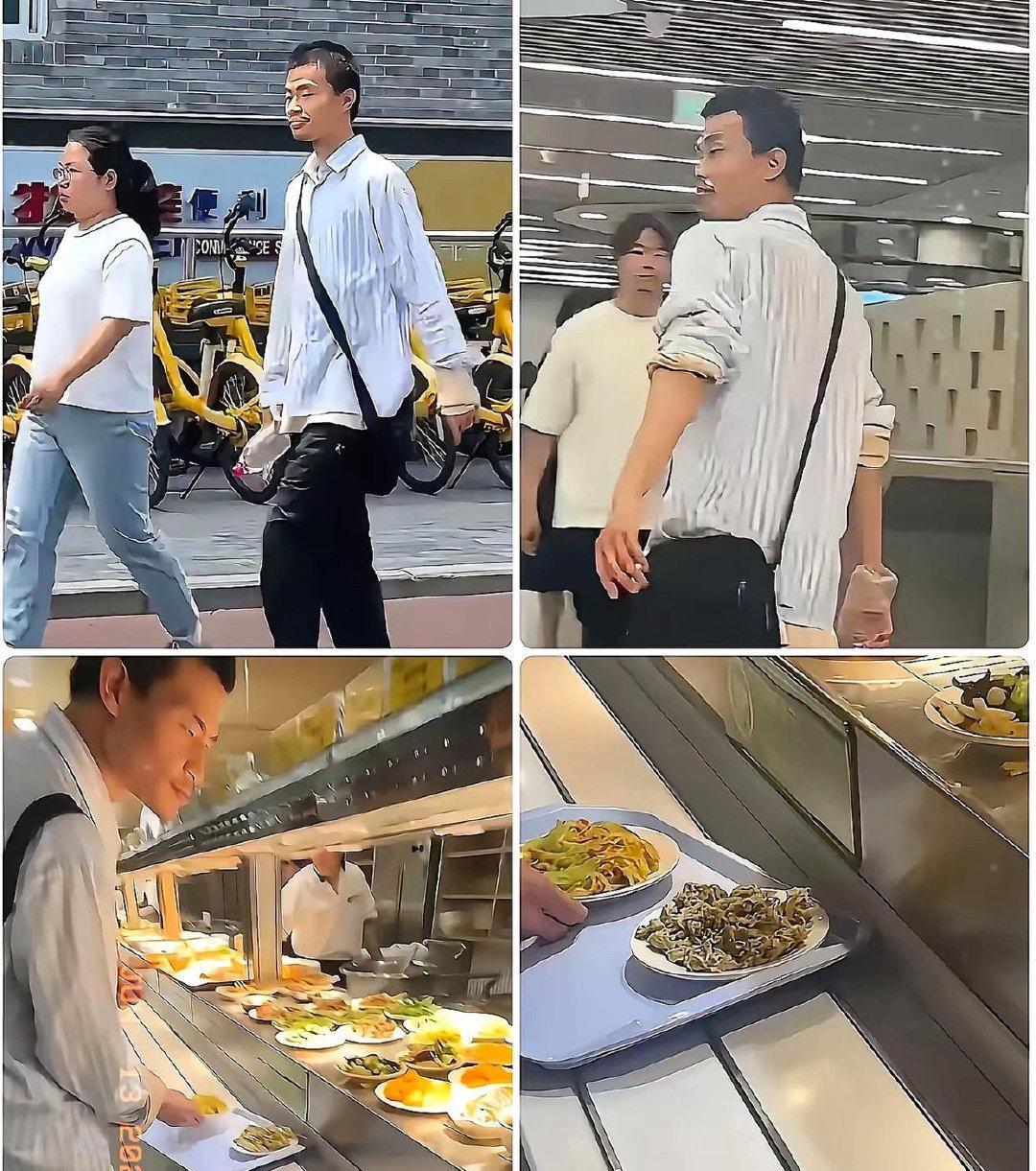 韦东奕变啦！最近有人在食堂碰到他，变化还真不小。以前，韦东奕去食堂点菜，几乎