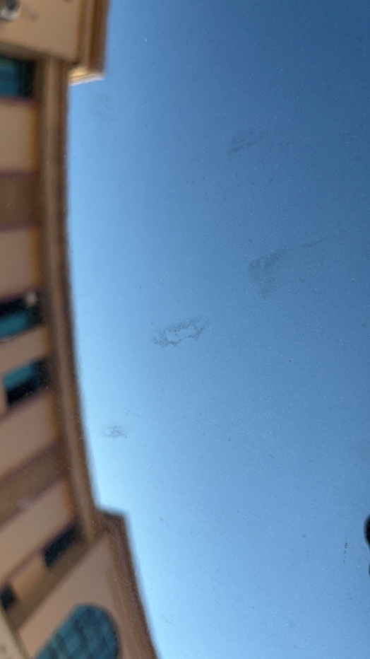 2022款别克君威车漆质量问题刚提车一个月多点，停在露天，最近发现车漆面好多龟