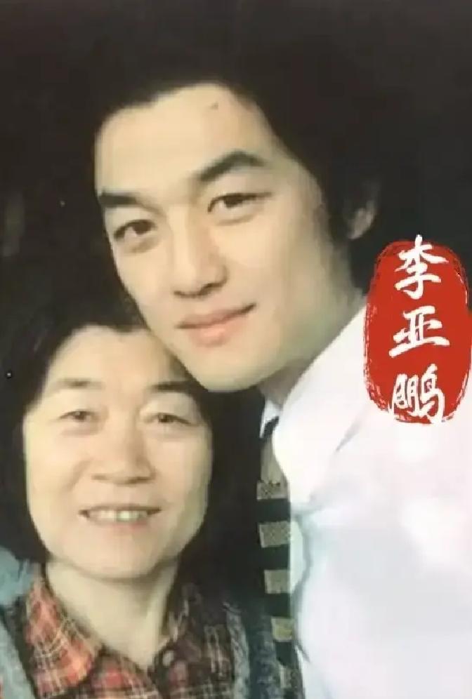 李亚鹏大年初一深夜被83岁老妈开着老奥迪接回家，照片里老太太一头银发，方向盘握得