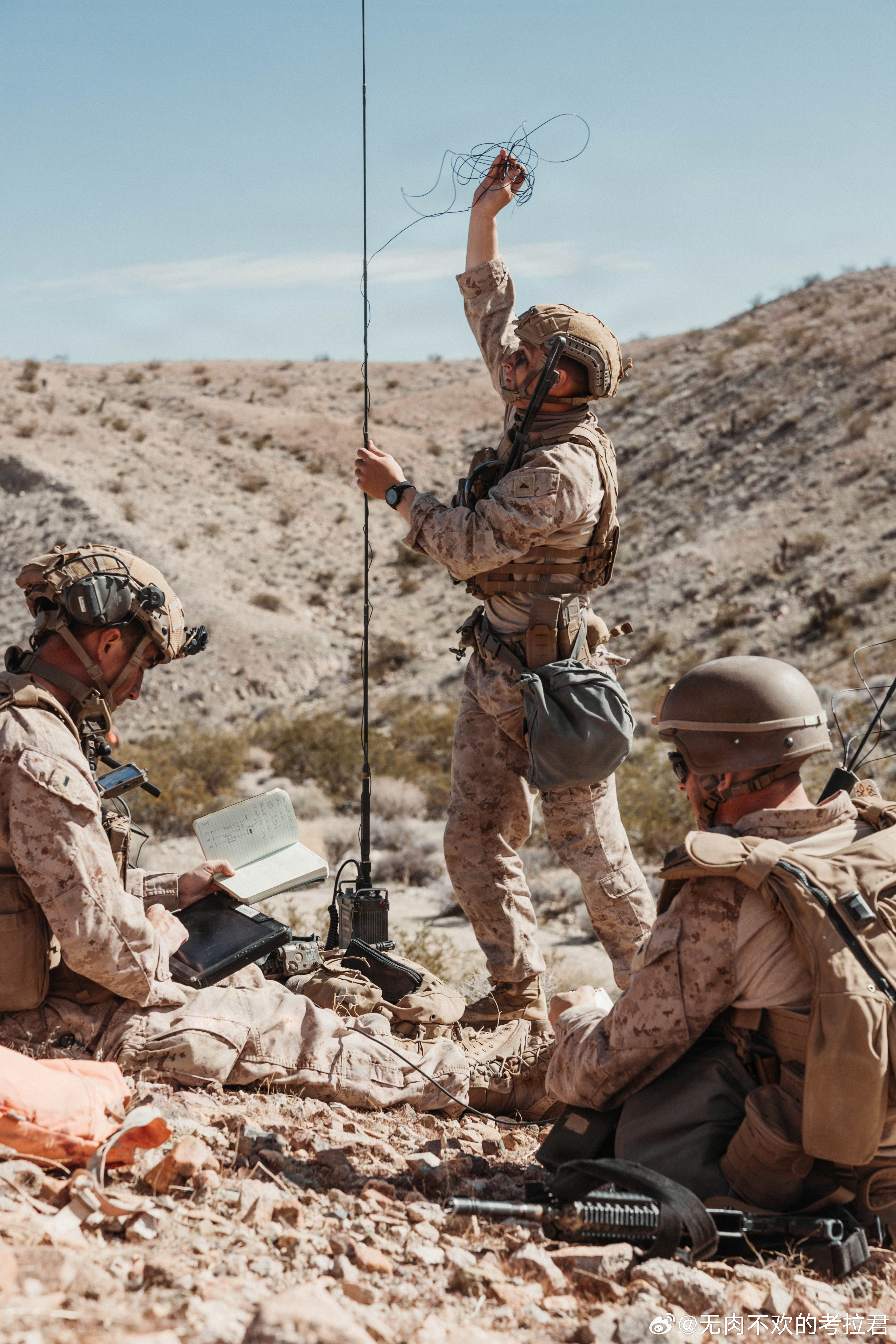 2026年2月12日，陆战7团3营在二十九棕榈村