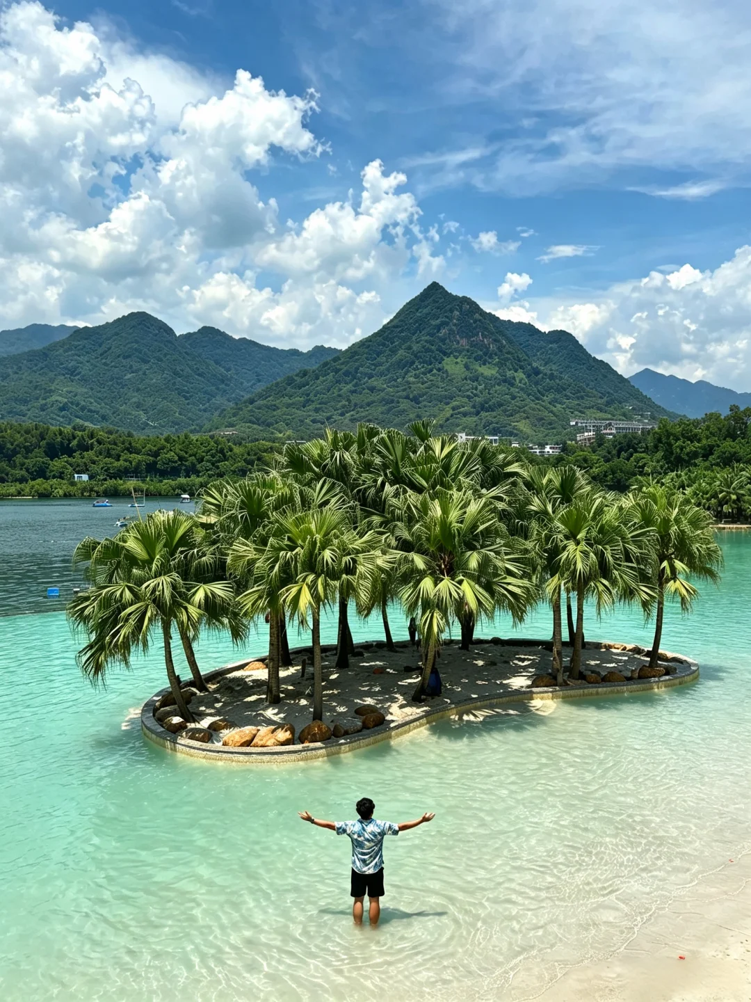 被朋友圈问爆了！广州增城平替马尔代夫🏖️
