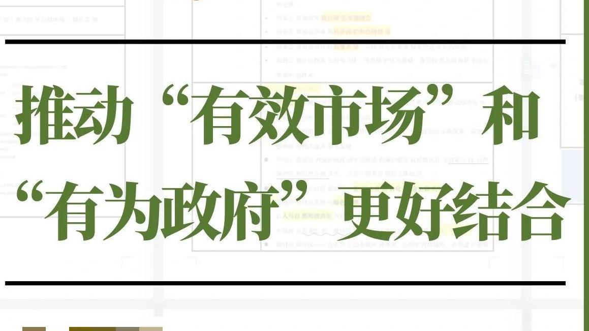 【中共中央政治局会议释放关键信号：“有效市场+有为政府”共推高质量发展】9月2