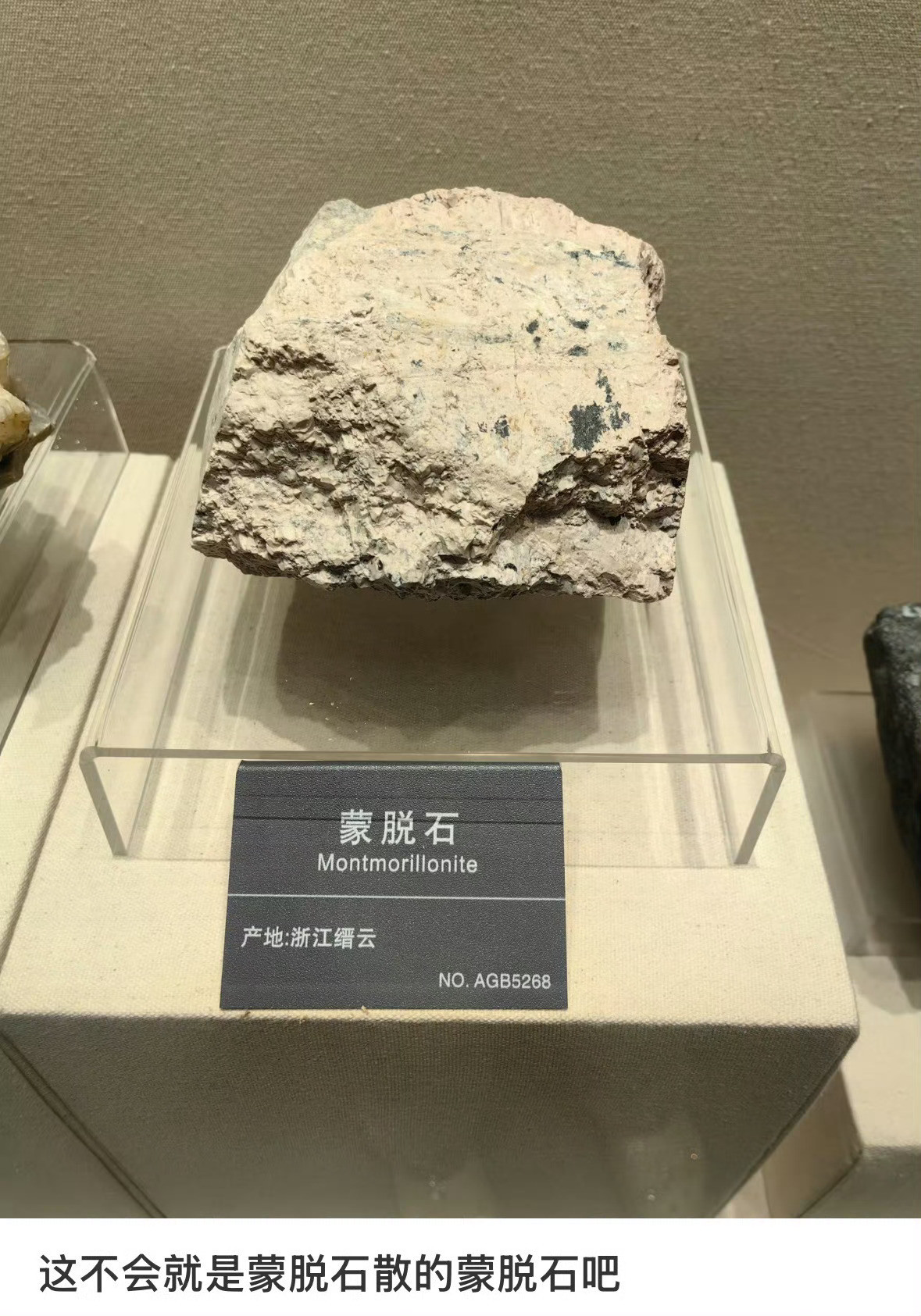 蒙脱石散止泻的原理勾芡哈哈哈，原来如此，怪不得一股土腥味，糊嘴