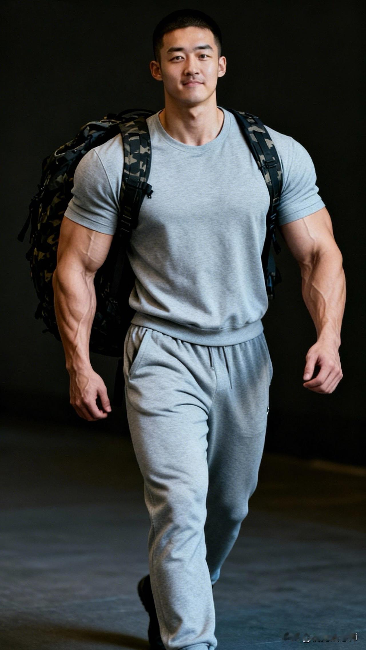 肌肉是男人最名贵的外衣薄肌男孩肌肉帅哥