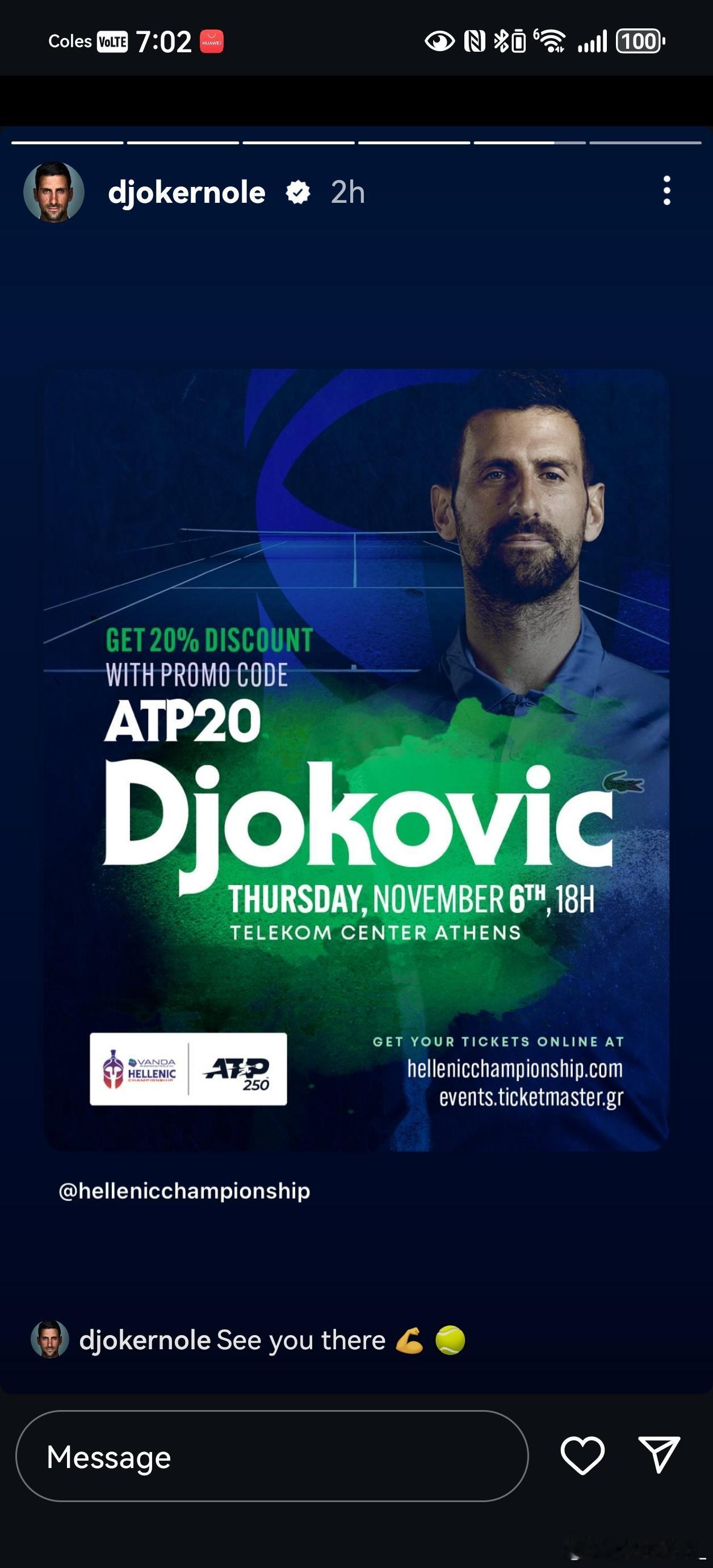 老父亲为了家族主办的雅典250赛也是拼了，不但帮忙卖打折票，而且将决赛广告发动妻