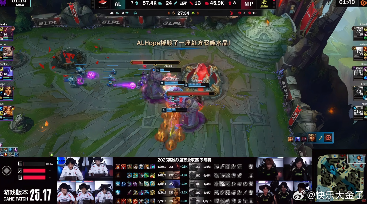 AL1比1NIP，Tarzan犬王14杀，bo5变bo3，只是AL下把没有选