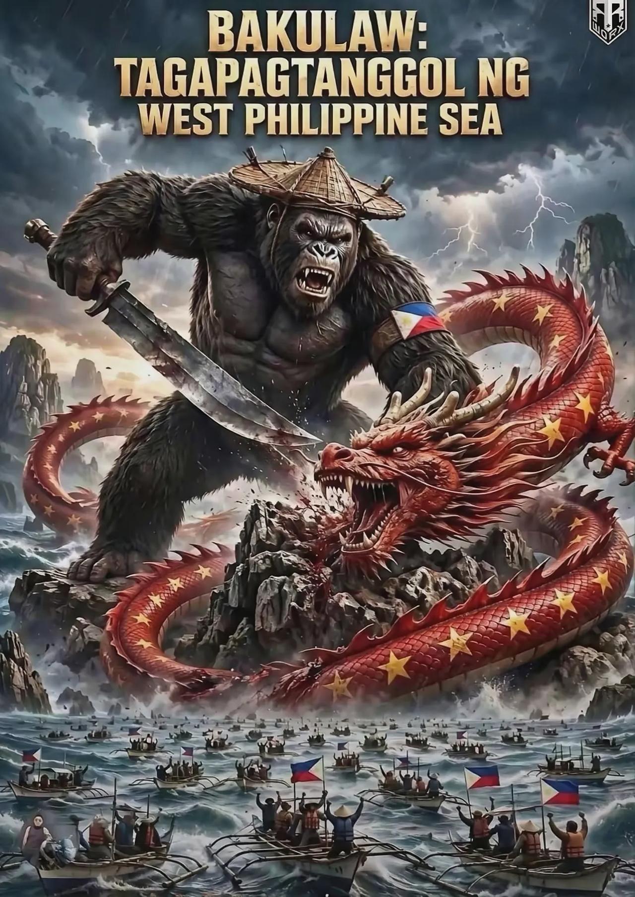 菲律宾搞的这波漫画反击，看着挺凶，实则越琢磨越好笑——本来想挣回面子，结果反倒把