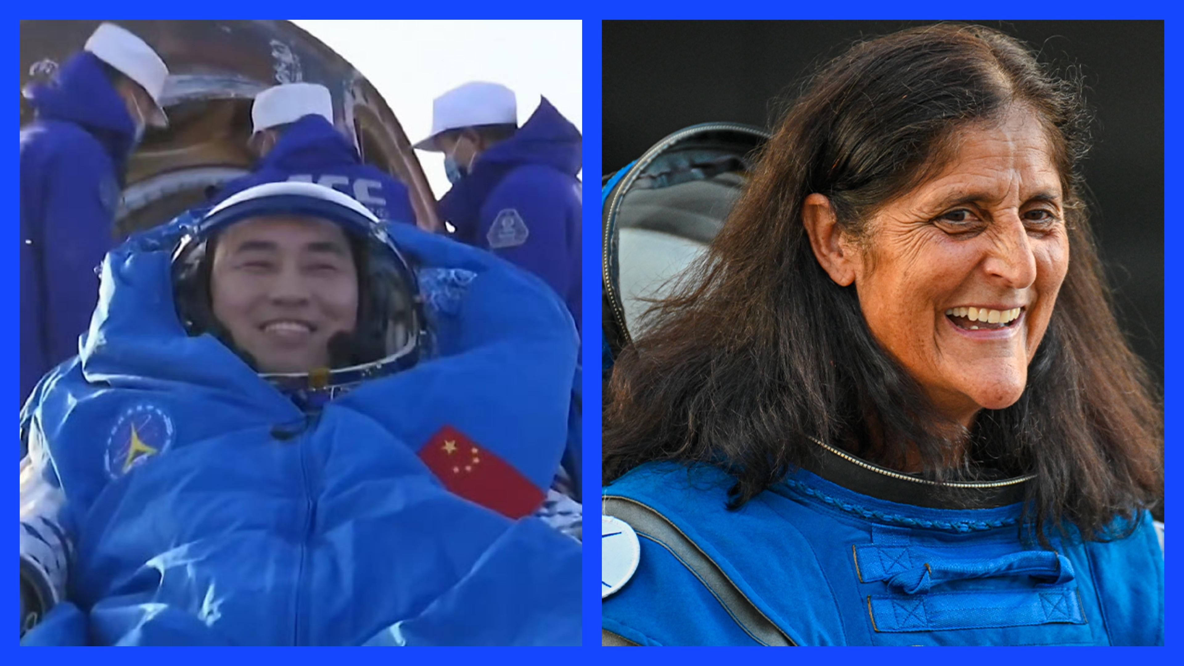 🔻中国返回舱遭太空碎片撞击——中国国家航天局紧急启用备份系统，英雄航天员几天后