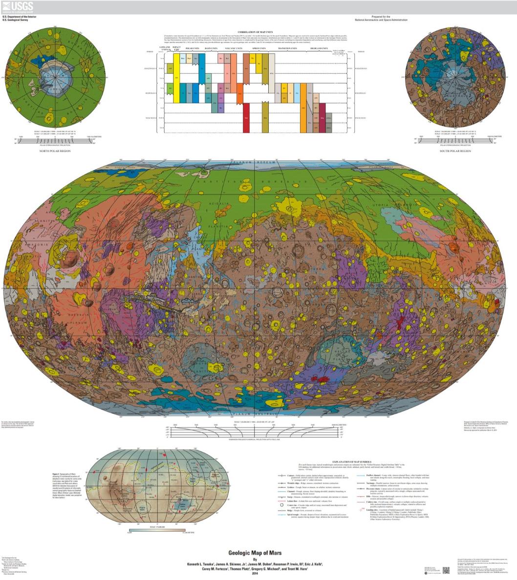 中国要在2028年底前，画出一张全新的全火星地质图。这事由天问三号任务首席科学家