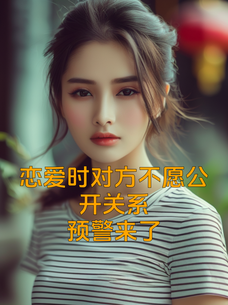 恋爱时对方不愿公开关系，预警来了