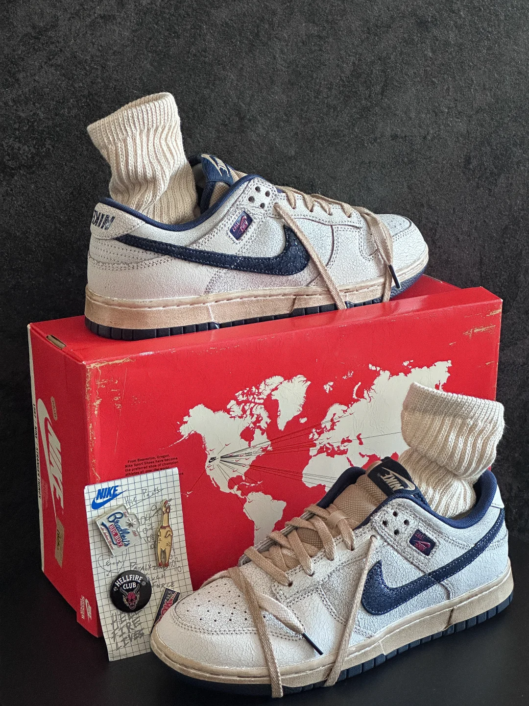 旧袜子狂喜｜一双从逆世界救回来的Dunk👟