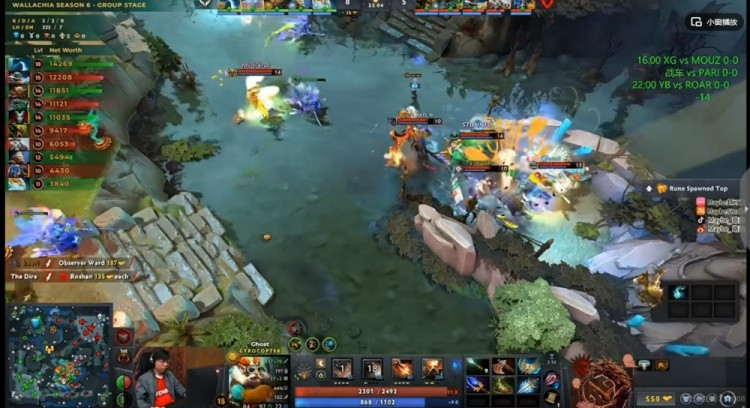 MidOne剧毒查无此人 Ame水人后期无解暴力输出 XG赢下首局