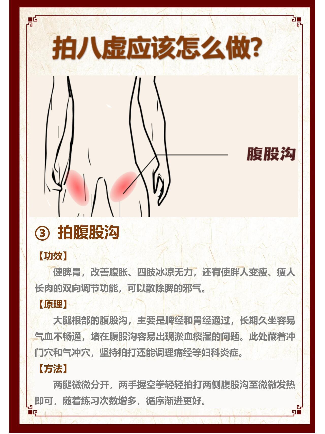 拍八虚真的有毒！身体的真实反应会让你惊艳！⭕八虚，是指脏腑邪气在我们的身体上最容