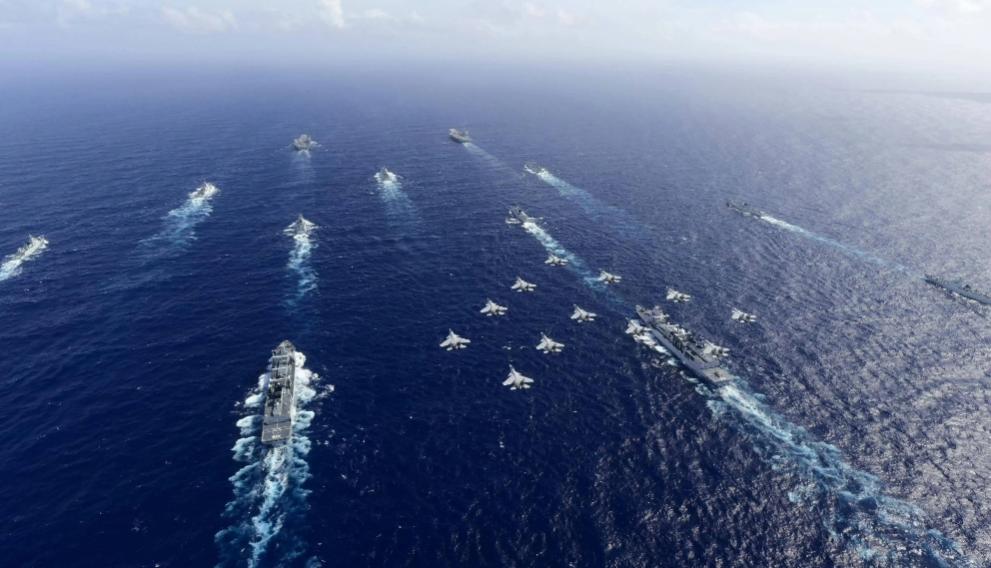美国若向台海或向中国海陆空攻击第一颗导弹，或在南海和台海擦枪走火，或对中国的核打