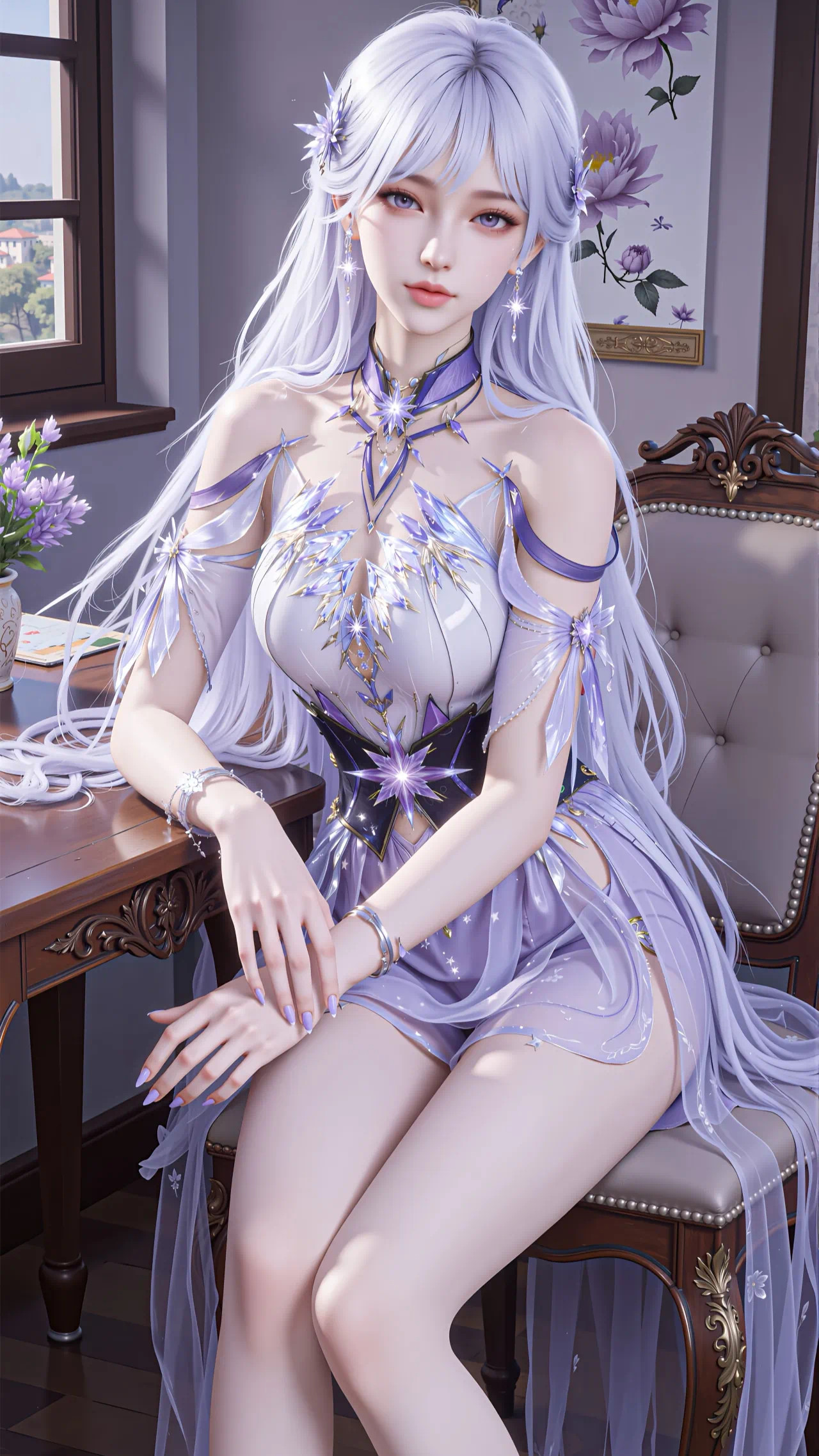 神印王座圣采儿【精致美图】圣洁的女神，太美了！​​​