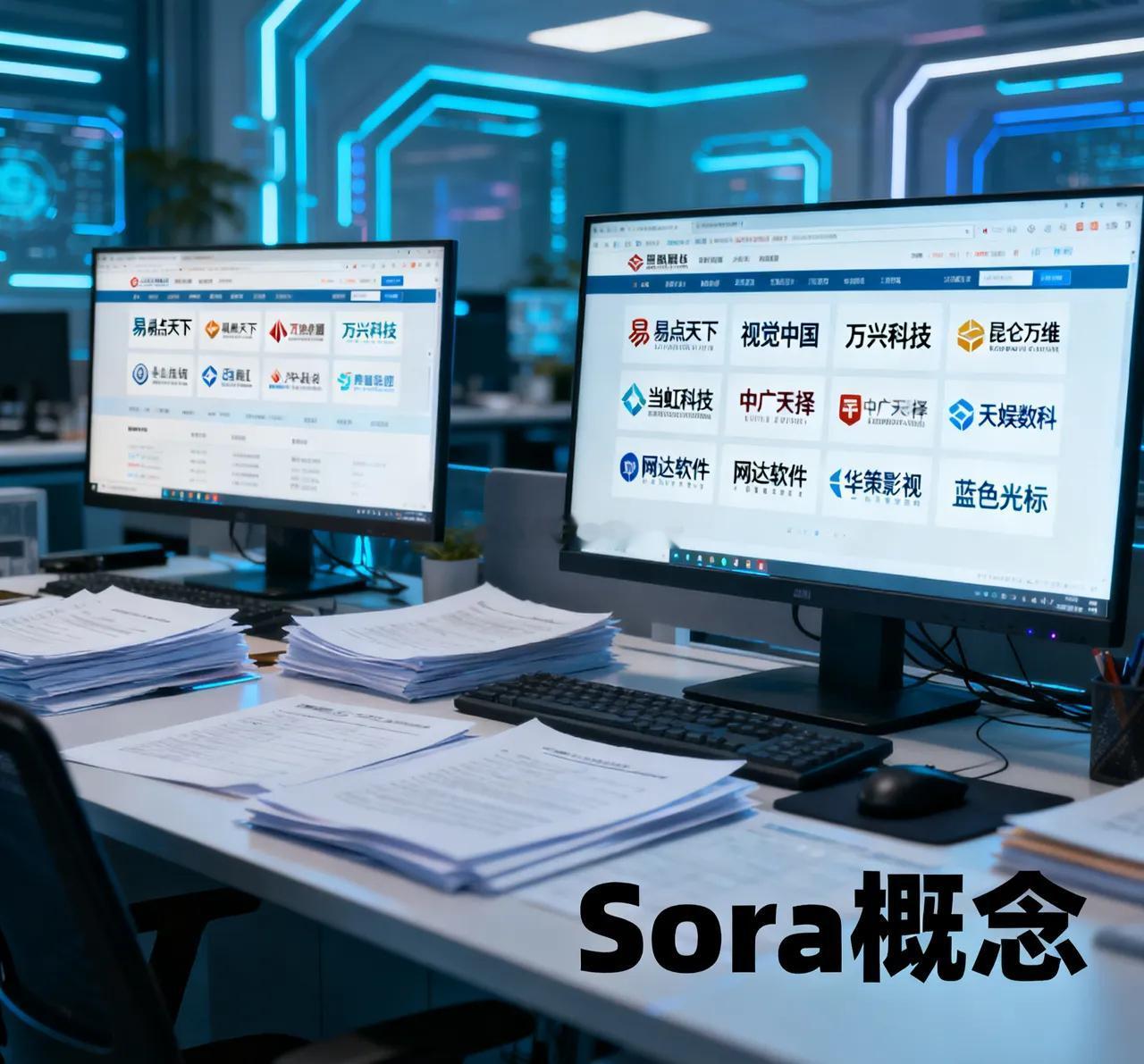 Sora引爆AIGC新赛道！10支核心概念股深度解析，技术落地+资金共振解锁增长