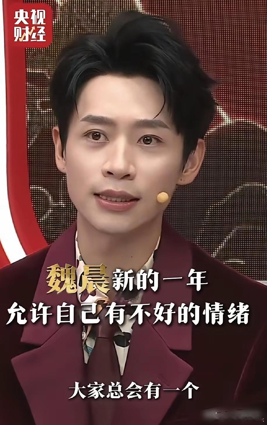 魏晨再次印证了，有文化就是不一样！不信你看他这次在《马上春晚》的采访中说的话就知