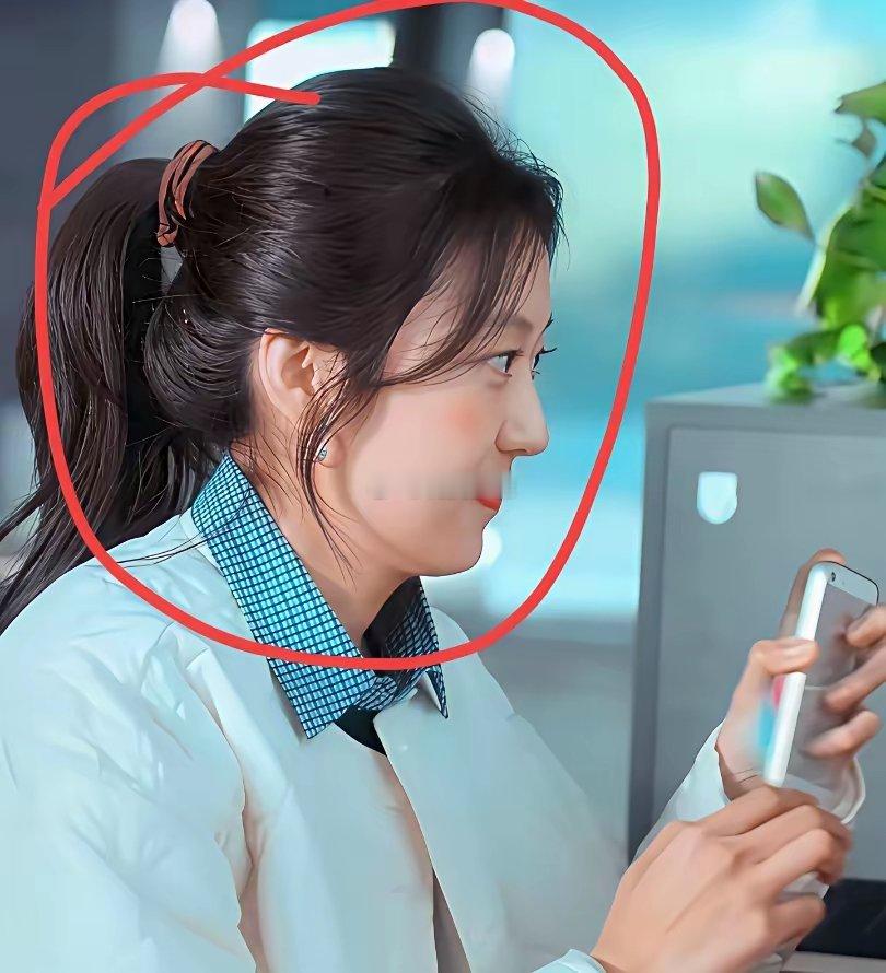 孙千看颜值真的很普但是这发量真的惊人​​​