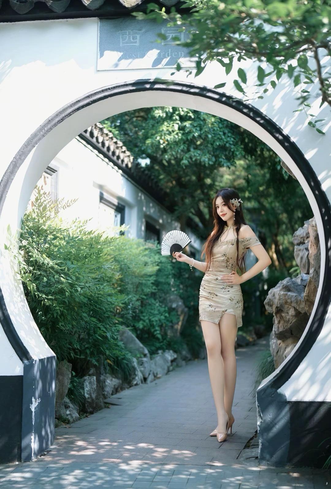 写真摄影日记山水园林间精彩人像​​​