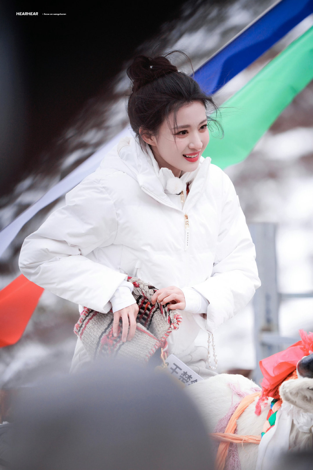 王楚然跑男西藏路透给我洗涤了王楚然跑男西藏路透，白白嫩嫩好像雪媚娘啊！哈特软软